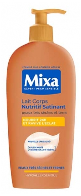Mixa Ravitseva Satiininen Vartalomaito 400 ml