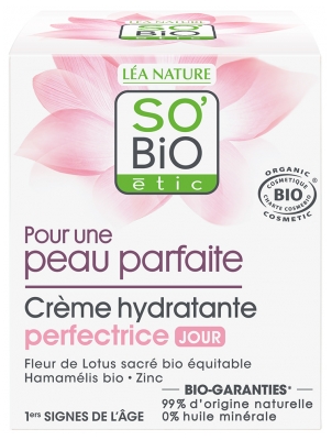 Léa Nature SO BIO étic Para uma Pele Perfeita Creme Hidratante Perfectionador de Dia Bio 50 ml
