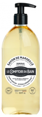 Le Theke du Bad Rückfettende Seife aus Marseille Hypoallergen 1 L