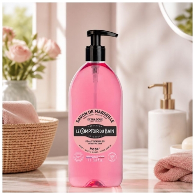 Le Comptoir du Bain Milanaško milo Rose 1 L