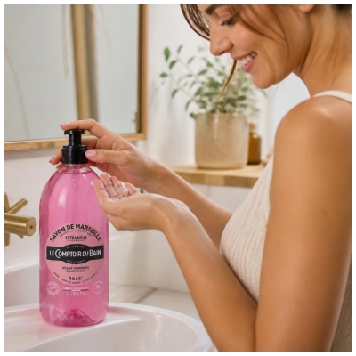 Le Comptoir du Bain Milanaško milo Rose 1 L