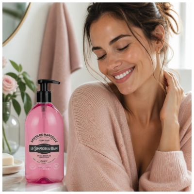 Le Comptoir du Bain Milanaško milo Rose 1 L