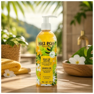 Hei Poa Monoi de Tahiti AO Duschöl 250 ml