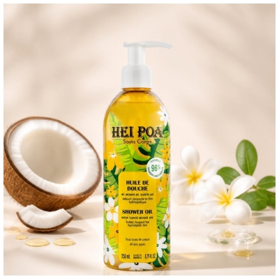 Hei Poa Óleo de Banho com Monoi do Taiti AO 250 ml