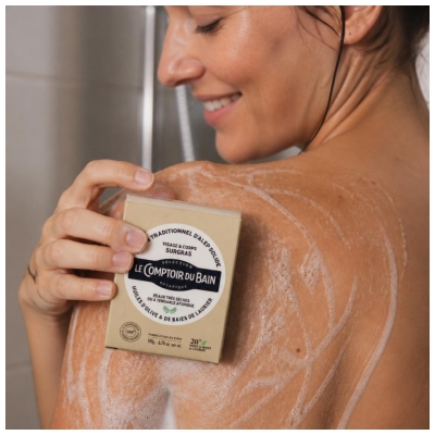 Le Comptoir du Bain Traditionell Aleppotvål Fast 190 g