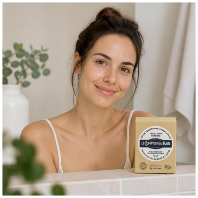 Le Comptoir du Bain Traditionell Aleppotvål Fast 190 g