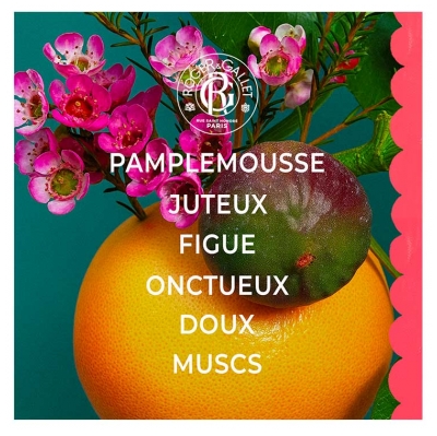 Roger & Gallet Fleur de Figuier Coffret Eau Parfumée Bienfaisante 100 ml + Parfum Solide Bienfaisant 5 g Offert