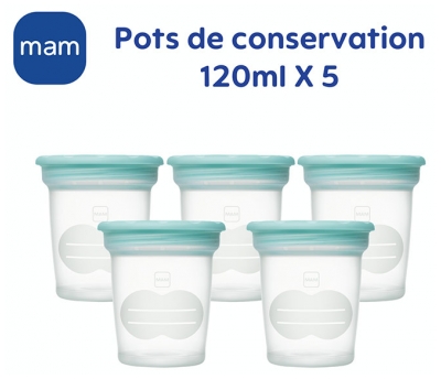 MAM 5 Pots de Conservation