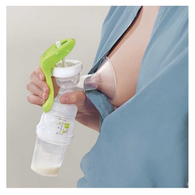 MAM Tire-Lait Manuel et Kit d'Allaitement + 4 Coussinets d'Allaitement Offerts