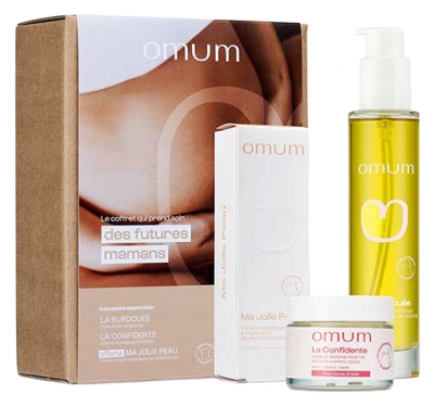 Omum Le Coffret qui Prend Soin des Futures Mamans Bio