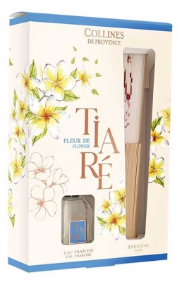 Collines de Provence Set Apă Proaspătă 50 ml și Evantai