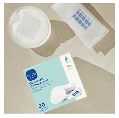 MAM Coussinets d'Allaitement Extra-Fins 30 Coussinets