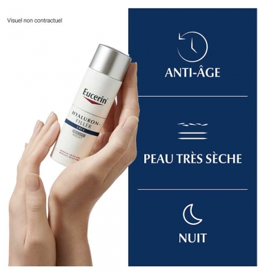Eucerin Hyaluron-Filler + 3x Effect Extra Riche Soin de Nuit 50 ml