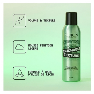 Redken Mousse Volumisante Texturisante Touchable Texture Redken Styling