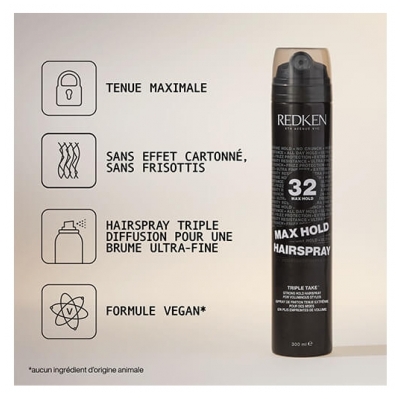 Redken Spray Fixant Max Hold Triple Take Redken Styling