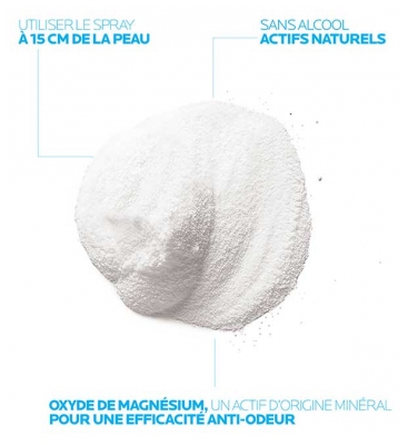 La Roche-Posay Déodorant Spray 48H Peaux sensibles Lot de 2 x 150 ml