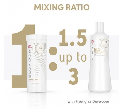 Wella Oxydant Freelights Blondor 20 Vol 6% Wella 1L
