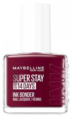 Maybelline New York Superstay Ink Bonder Vernis à Ongles 12 ml - Couleur : 287 Midnight Red