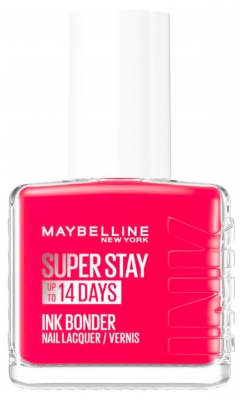 Maybelline New York Superstay Ink Bonder Vernis à Ongles 12 ml - Couleur : 490 Hot Salsa