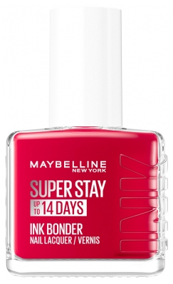 Maybelline New York Superstay Ink Bonder Vernis à Ongles 12 ml - Couleur : 06 Deep Red