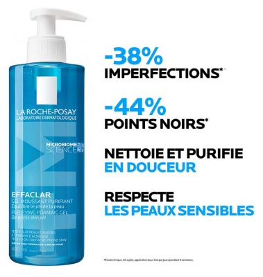 La Roche-Posay Effaclar Gel Moussant Purifiant 400 ml