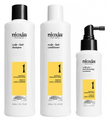 Nioxin Zestaw przeciw wypadaniu włosów System 1 do włosów naturalnych