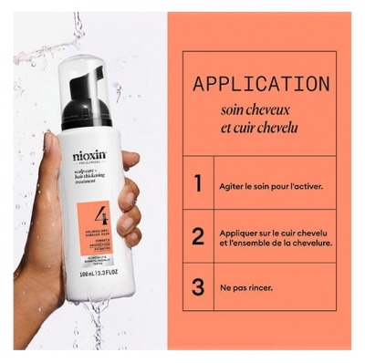 Nioxin Sérum System 4 Chute Avancée Cheveux Abîmés/Colorés