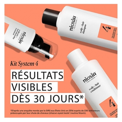 Nioxin Sérum System 4 Chute Avancée Cheveux Abîmés/Colorés