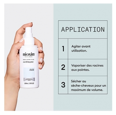 Nioxin Spray Volume Racines