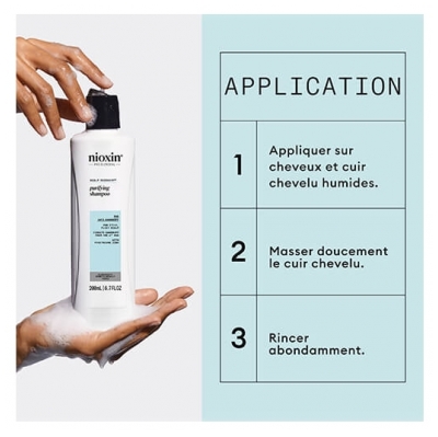 Nioxin Shampoing Purifiant Antipelliculaire Nioxin 200ml