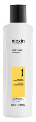 Nioxin Shampoo System 1 Queda Moderada Cabelos Naturais Nioxin 300ml