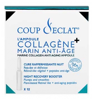 12 Fiale di Collagene Marino e Peptidi Anti-età