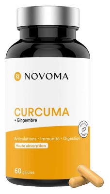 Novoma Cúrcuma 60 Cápsulas