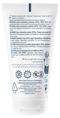 Ducray Melascreen Crème Antitaches Protectrice SPF50+ 50 ml