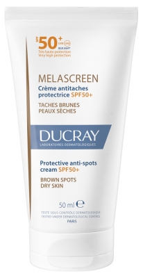 Ducray Melascreen Zaščitna krema proti madežem SPF50+ 50 ml