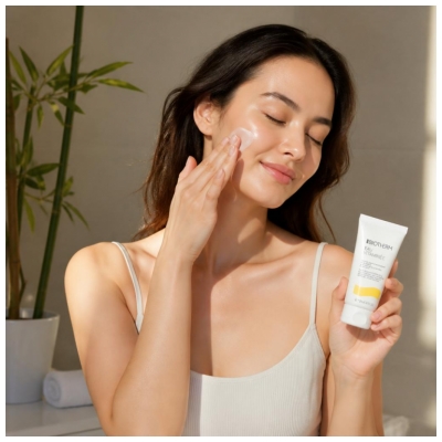 Biotherm Aquasource + Vitamin Glow Set