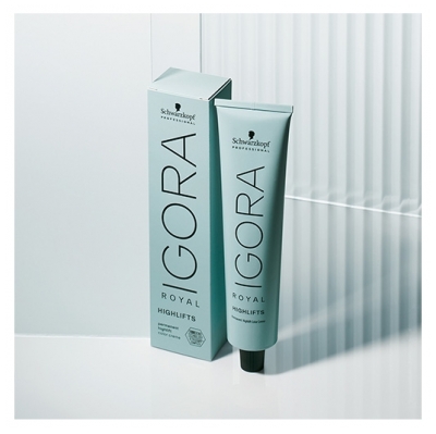 Schwarzkopf Coloration Permanente Igora Royal Highlifts 10-1 Éclaircissant Cendré