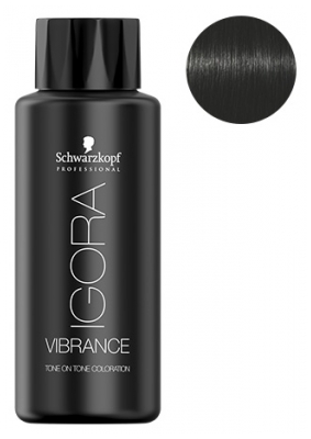 Schwarzkopf Coloração Semi-Permanente Igora Vibrance 1-0 Preto Natural
