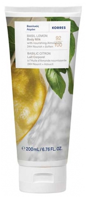 Korres Bazilika Citrona Ķermeņa Piens 200 ml