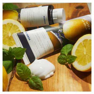 Lotiune de Corp Korres Busuioc Lămâie 200 ml