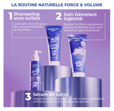 Energie Fruit Airlift Proteine Shampoing Force & Volume 250 ml