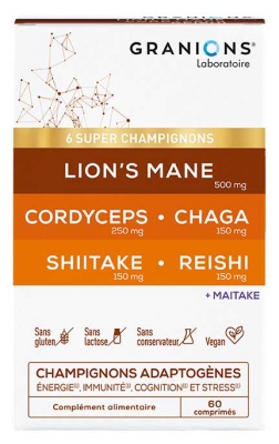 Granions 6 Super Champignons 60 Comprimés
