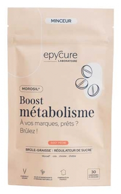 Epycure Metabolism Boost 30 Chewable Tablets - Taste: Peach