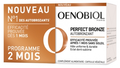 Oenobiol Perfect Bronze Autobronzeador Pack de 2 x 30 Cápsulas