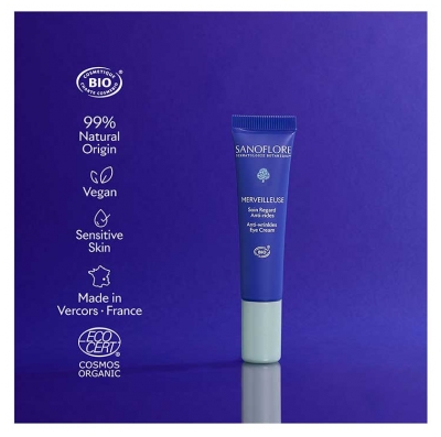 Sanoflore Merveilleuse Soin Regard Anti-Rides Bio 15 ml