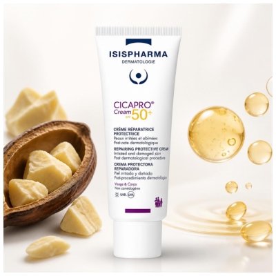 Isispharma CicaPro Regenerierende Schutzcreme SPF50+ 40 ml