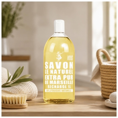 Savon Le Naturel Extra Pur de Marseille Genopfyldning 1 L