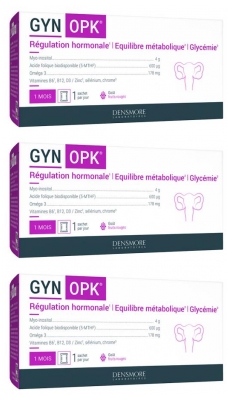 gyn OPK Regulación Hormonal 30 Sobres Lote de 3
