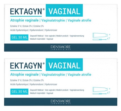 Densmore Ektagyn Atrophie Vaginale Gel 30 ml Lot de 2