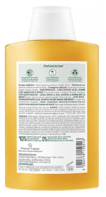 Klorane Șampon Nutri-Reparator pentru Păr expus la Soare 200 ml